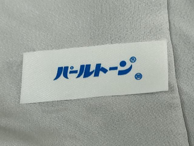 平和屋着物●訪問着　作家物　紬地　風神雷神　暈し染め　黒地　金彩　正絹　逸品　DABC2425ud