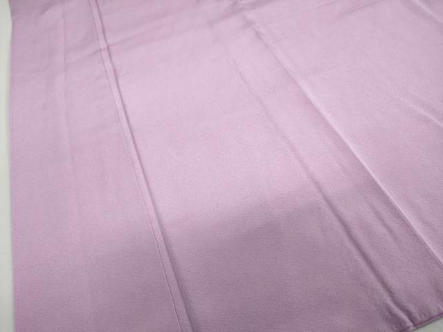 平和屋着物●上質な色無地　紅藤色　正絹　逸品　DABC2428ud