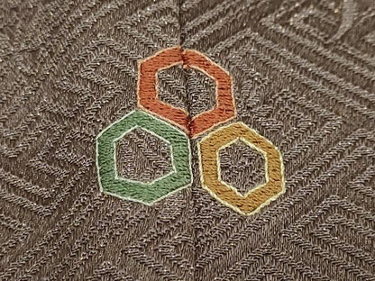 平和屋着物●京縫　月聖子　訪問着　総刺繍　吉祥文　金糸　金通し地　正絹　逸品　DABC2431ud