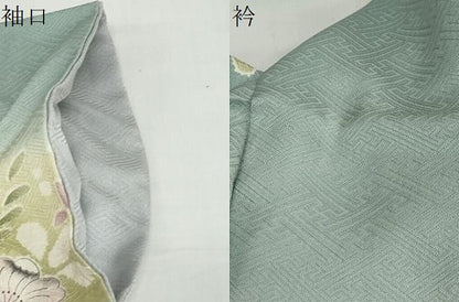 平和屋着物●訪問着　絞り　辻が花　暈し染め　そごう百貨店扱い　正絹　逸品　DABC2448ud