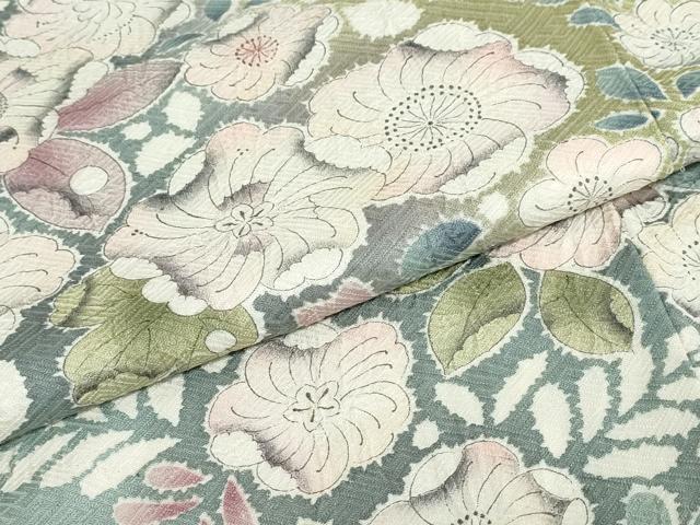 平和屋着物●訪問着　絞り　辻が花　暈し染め　そごう百貨店扱い　正絹　逸品　DABC2448ud