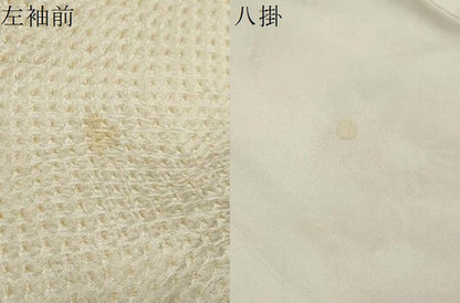 平和屋着物●訪問着　総絞り　草花文　正絹　逸品　DABC2453ud