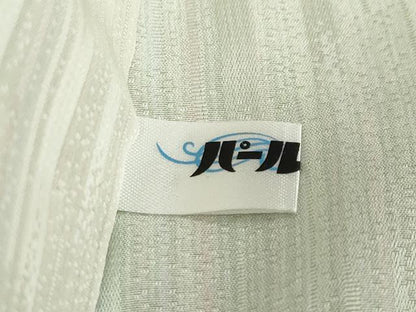平和屋着物●長襦袢　無双仕立て　霞文　正絹　逸品　DABC2486ud