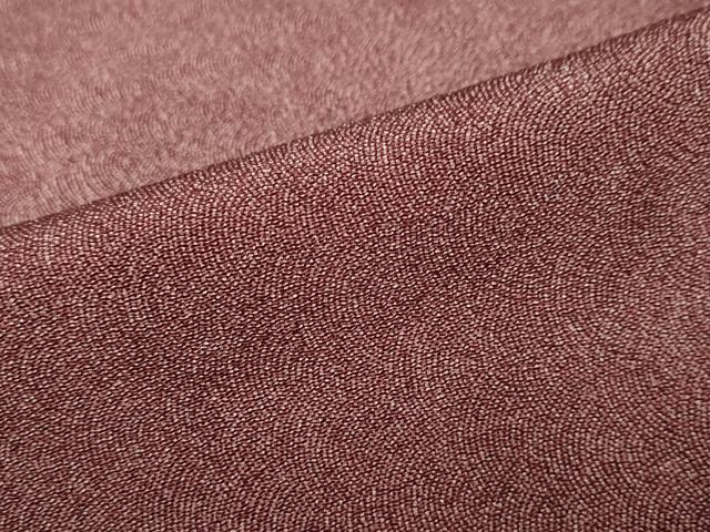 平和屋着物●江戸小紋　鮫小紋柄　鬼しぼ縮緬　正絹　逸品　DABC2489ud