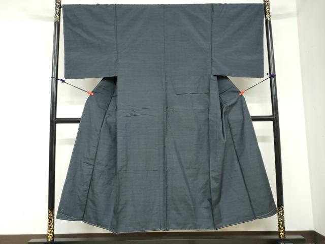平和屋着物●男性　本場大島紬　アンサンブル　長羽織　100亀甲　総詰め　正絹　逸品　未使用　DABC2491ud