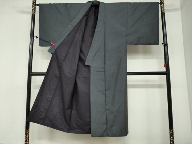 平和屋着物●男性　本場大島紬　アンサンブル　100亀甲　総詰め　正絹　逸品　DABC2494ud