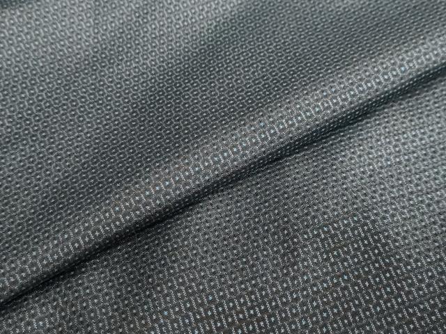平和屋着物●男性　本場大島紬　アンサンブル　100亀甲　総詰め　正絹　逸品　DABC2494ud