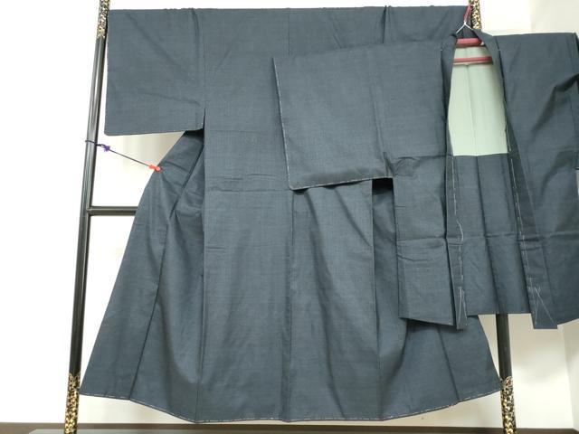 平和屋着物●男性　本場大島紬　薩摩結城　アンサンブル　長羽織　100亀甲　総詰め　正絹　逸品　未使用　DABC2495ud