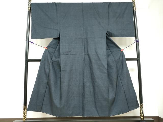 平和屋着物●男性　本場大島紬　薩摩結城　アンサンブル　長羽織　100亀甲　総詰め　正絹　逸品　未使用　DABC2495ud