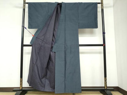 平和屋着物●男性　本場大島紬　アンサンブル　長羽織　80亀甲　総詰め　正絹　逸品　未使用　DABC2496ud
