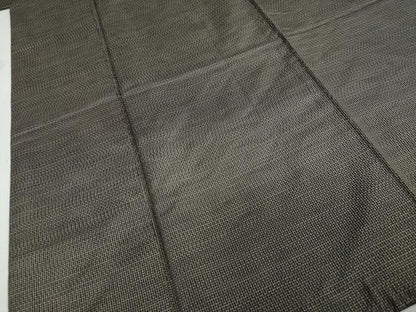 平和屋着物●男性　本場大島紬　アンサンブル　長羽織　抽象文様　正絹　逸品　DABC2499ud