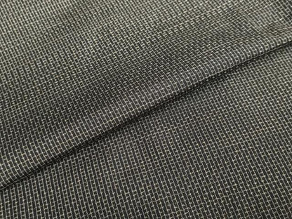 平和屋着物●男性　本場大島紬　アンサンブル　長羽織　抽象文様　正絹　逸品　DABC2499ud