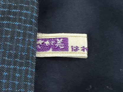 平和屋着物●男性　本場大島紬　アンサンブル　長羽織　抽象文様　さが美扱い　キングサイズ　正絹　逸品　未使用　DABC2500ud