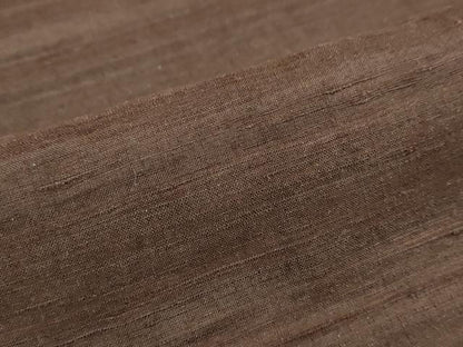 平和屋着物●男性　紬　アンサンブル　赤墨色　正絹　逸品　未使用　DABC2501ud