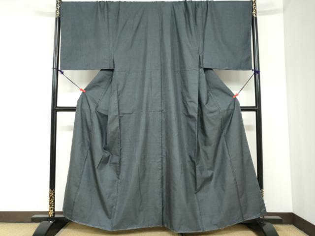 平和屋着物●男性　本場大島紬　アンサンブル　長羽織　100亀甲　総詰め　キングサイズ　正絹　逸品　未使用　DABC2503ud