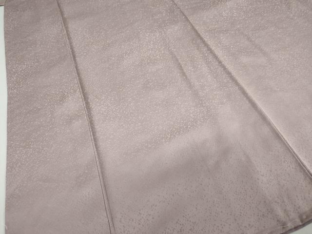 平和屋着物●上質な色無地　霞地紋　牡丹鼠色　正絹　逸品　未使用　DABC2509ud