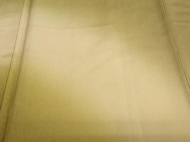 平和屋着物●伝統工芸師　服部光擴　江戸小紋　訪問着　霞文　鮫小紋柄　正絹　逸品　DABC2514ud