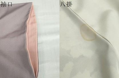 平和屋着物●訪問着　友禅　枝花文　正絹　逸品　DABC2522ud