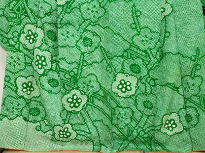 平和屋着物●豪華振袖　総絞り　枝梅文　正絹　逸品　DABC2542ud