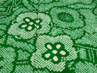 平和屋着物●豪華振袖　総絞り　枝梅文　正絹　逸品　DABC2542ud