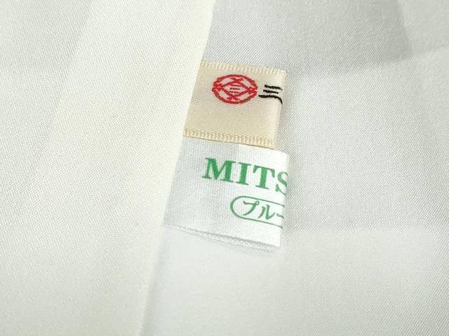 平和屋着物●訪問着　洋花文　暈し染め　ラインストーン　銀彩　正絹　逸品　DABC2564ud