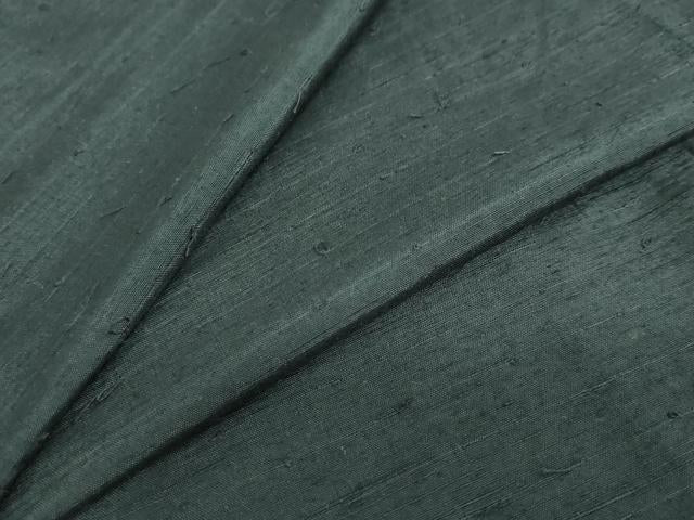平和屋着物●男性　髭紬　百入茶色　正絹　逸品　DABC2584ud