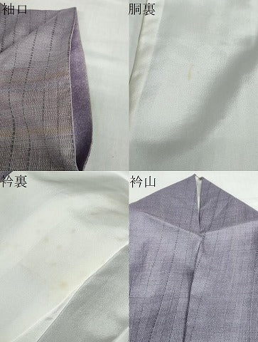 平和屋着物●本場大島紬　訪問着　杢目絞り　奄美浪漫　遠山風景紋　証紙付き　中昌紬織物謹製　正絹　逸品　DABC2591ud