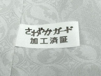 平和屋着物●訪問着　唐草文　正絹　逸品　未使用　DABC2593ud