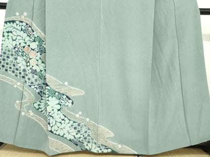 平和屋着物●訪問着　辻が花　金彩　正絹　逸品　DABC2600ud