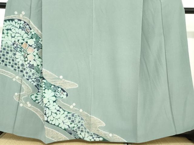 平和屋着物●訪問着　辻が花　金彩　正絹　逸品　DABC2600ud