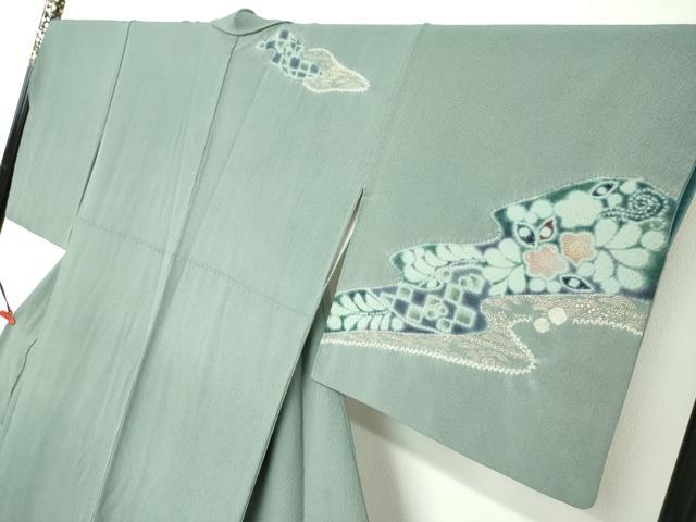 平和屋着物●訪問着　辻が花　金彩　正絹　逸品　DABC2600ud