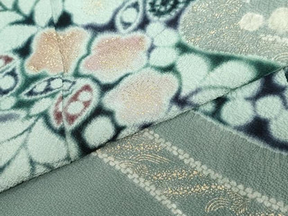 平和屋着物●訪問着　辻が花　金彩　正絹　逸品　DABC2600ud