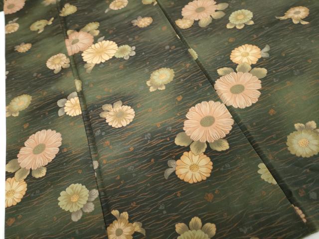 平和屋着物●小振袖　二尺袖　舞花文　洗える着物　DABC2610ud