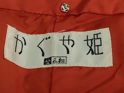 平和屋着物●小振袖　二尺袖　舞花文　洗える着物　DABC2610ud