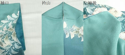 平和屋着物●訪問着　絞り　辻が花　鈴乃屋扱い　ロング丈　正絹　逸品　DABC2626ud