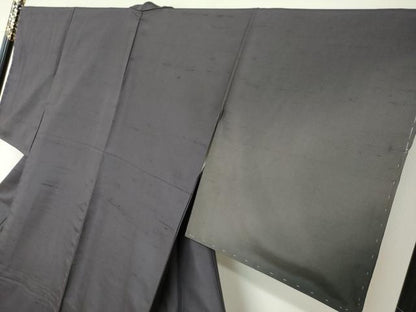 平和屋着物●十日町友禅作家　阿部佳雪　訪問着　白山紬　霞文　正絹　逸品　未使用　DABC2627ud