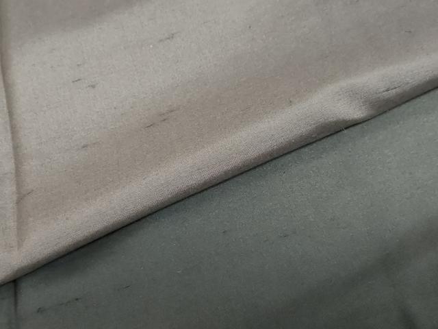 平和屋着物●十日町友禅作家　阿部佳雪　訪問着　白山紬　霞文　正絹　逸品　未使用　DABC2627ud