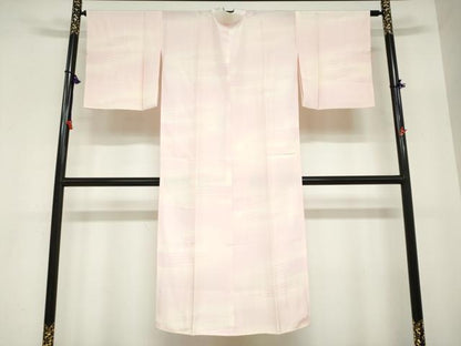 平和屋着物●長襦袢　無双仕立て　霞文　暈し染め　正絹　逸品　DABC2640ud