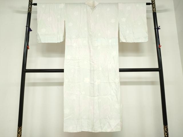 平和屋着物●長襦袢　無双仕立て　作家物　京ながれ　正絹　逸品　DABC2641ud