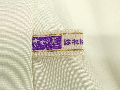 平和屋着物●長襦袢　袷　作家物　手描き　松竹梅　さが美扱い　正絹　逸品　未使用　DABC2644ud