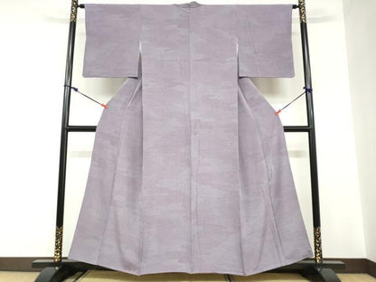 平和屋着物●重要無形文化財　人間国宝　中村勇二郎　江戸小紋　想い出百選　正絹　逸品　DABC2658ud