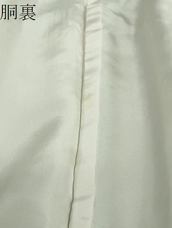 平和屋着物●訪問着　道長草花文　暈し染め　正絹　逸品　DABC2668ud