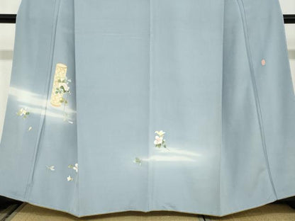 平和屋着物●本加賀友禅作家　南 克治　訪問着　飾花文　正絹　逸品　未使用　DABC2673ud