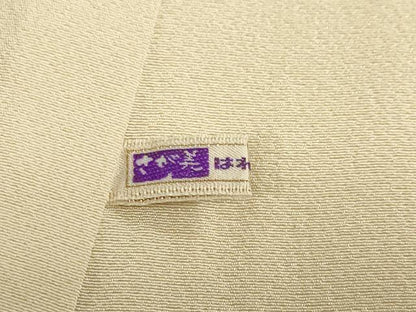 平和屋着物●京加賀友禅　百貫石峰　訪問着　草花文　さが美扱い　正絹　逸品　DABC2709ud