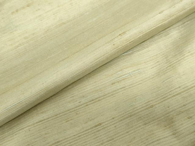 平和屋着物●紅花紬　米沢　霞文　正絹　逸品　未使用　DABC2710ud