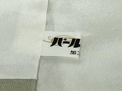平和屋着物●訪問着　友禅　作家物　草花文　暈し染め　正絹　逸品　DABC2711ud