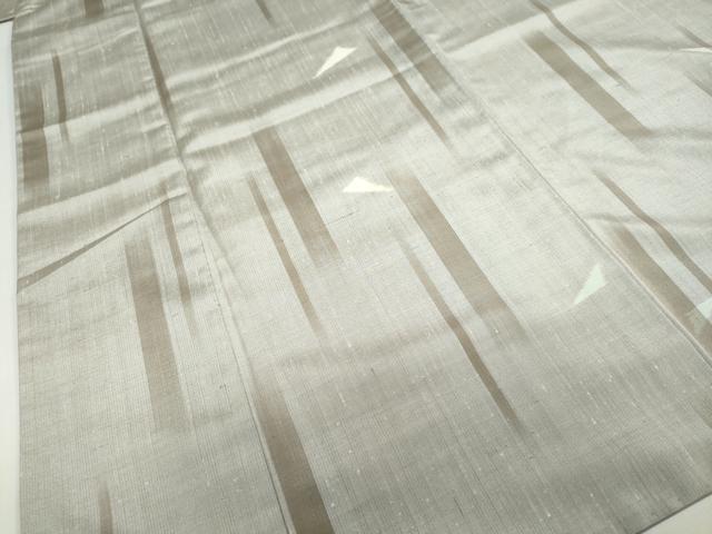 平和屋着物●上質な紬　箔散らし文　正絹　逸品　DABC2719ud