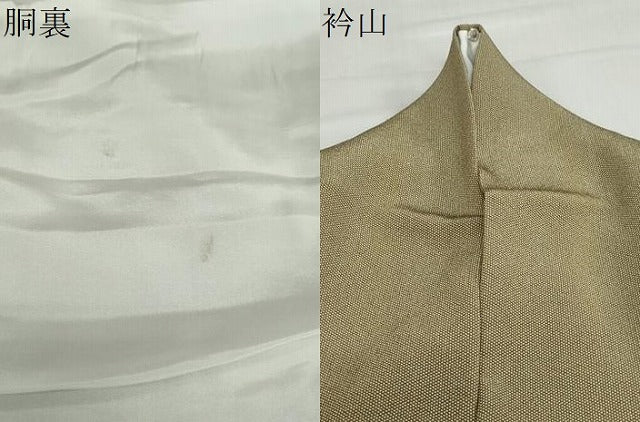 平和屋着物●伝統工芸士　保科土山　江戸小紋　行儀　正絹　逸品　DABC2749ud