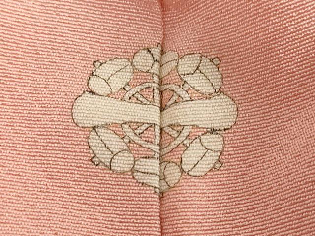平和屋着物●訪問着　友禅　流水草花文　暈し染め　正絹　逸品　未使用　DABC2785ud