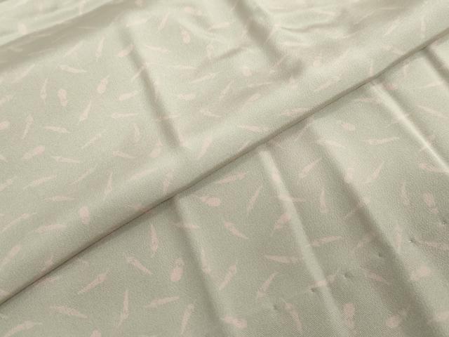 平和屋着物●長襦袢　無双仕立て　成物　正絹　逸品　DABC2792ud